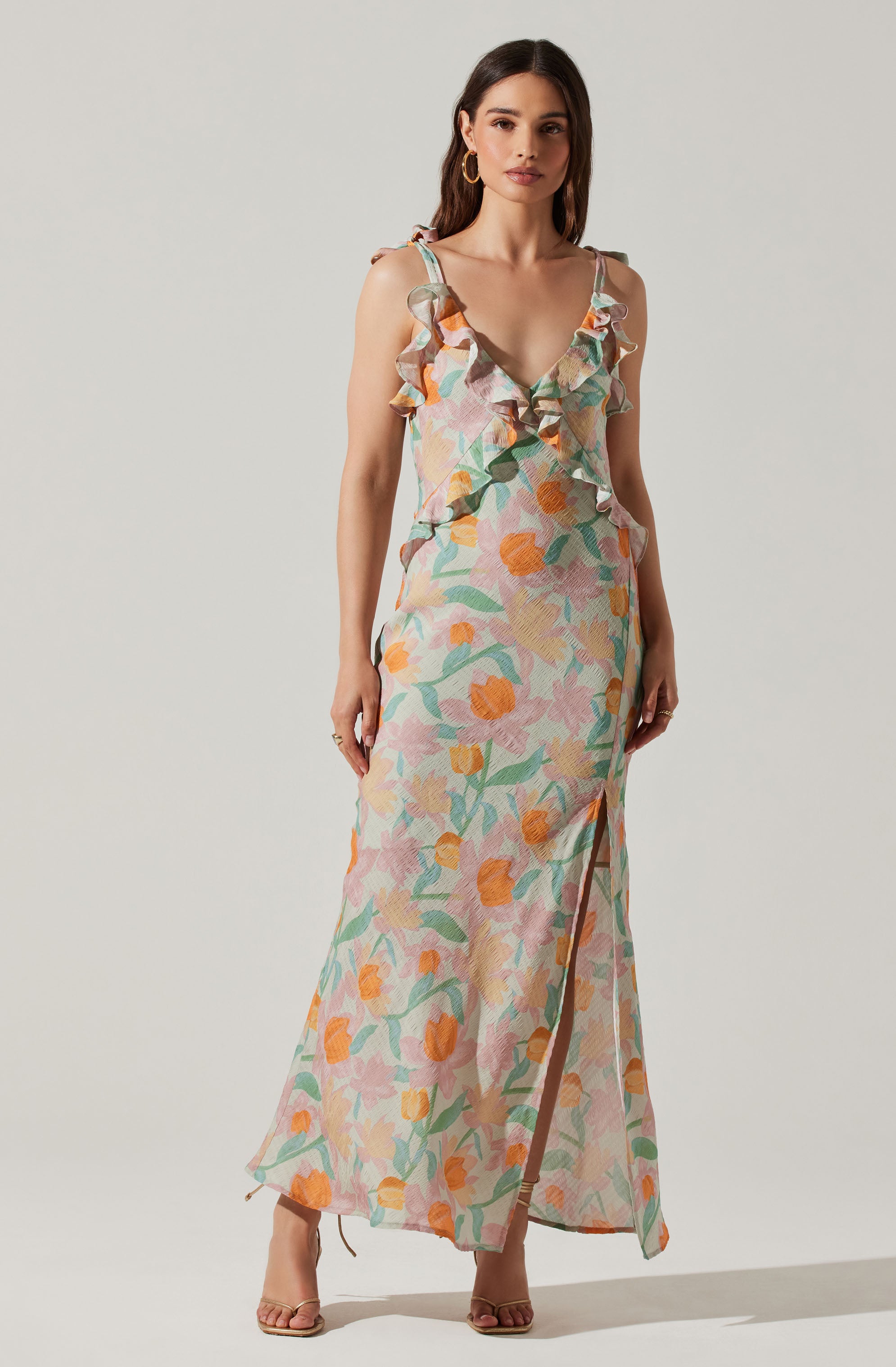 sorbae floral maxi dress Sorbae Floral Maxi Dress