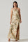 Sticky add to cart - Elynor Satin Floral Halter Maxi Dress
