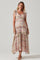 Sticky add to cart - Mable Floral Tiered Ruffle Maxi Dress