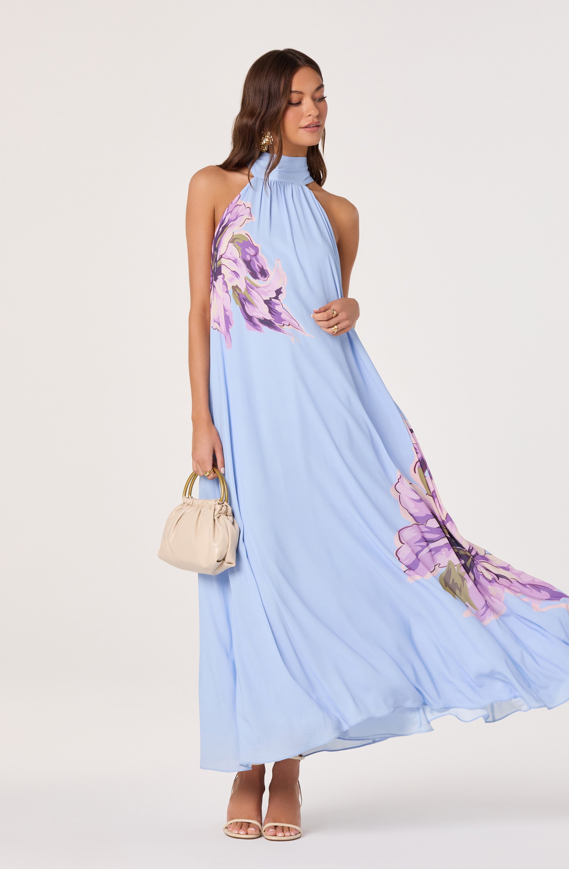 Nesta Halter Maxi Dress - ASTR the Label