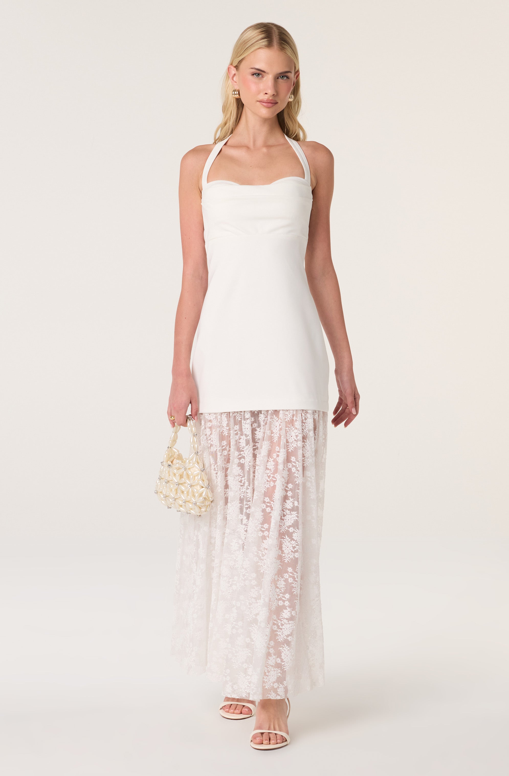 Mandy Halter Mixed Media Dress - ASTR the Label