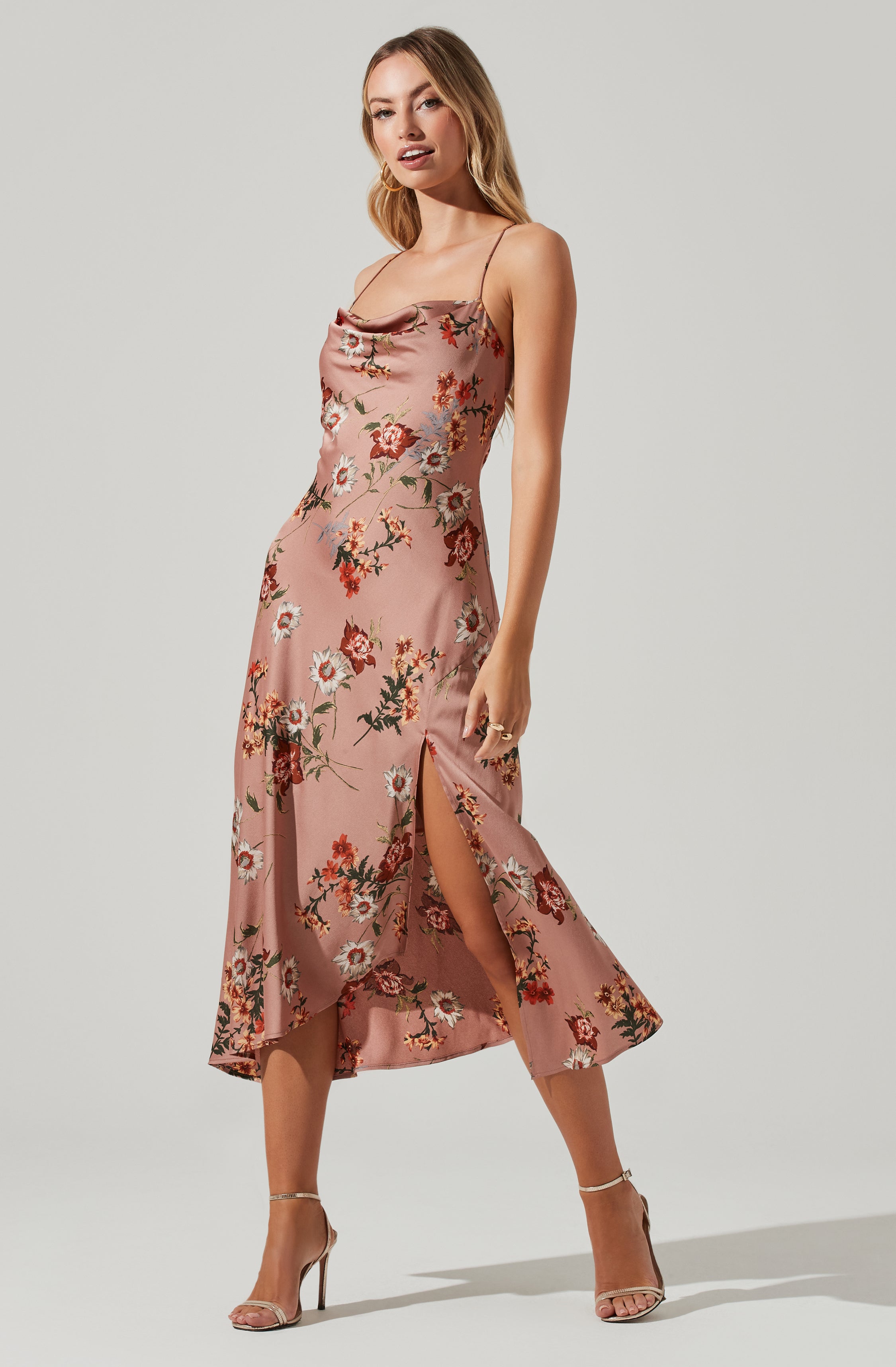 astr gaia midi dress A Stunning Bridesmaid Dress You'll Actually Wear Again