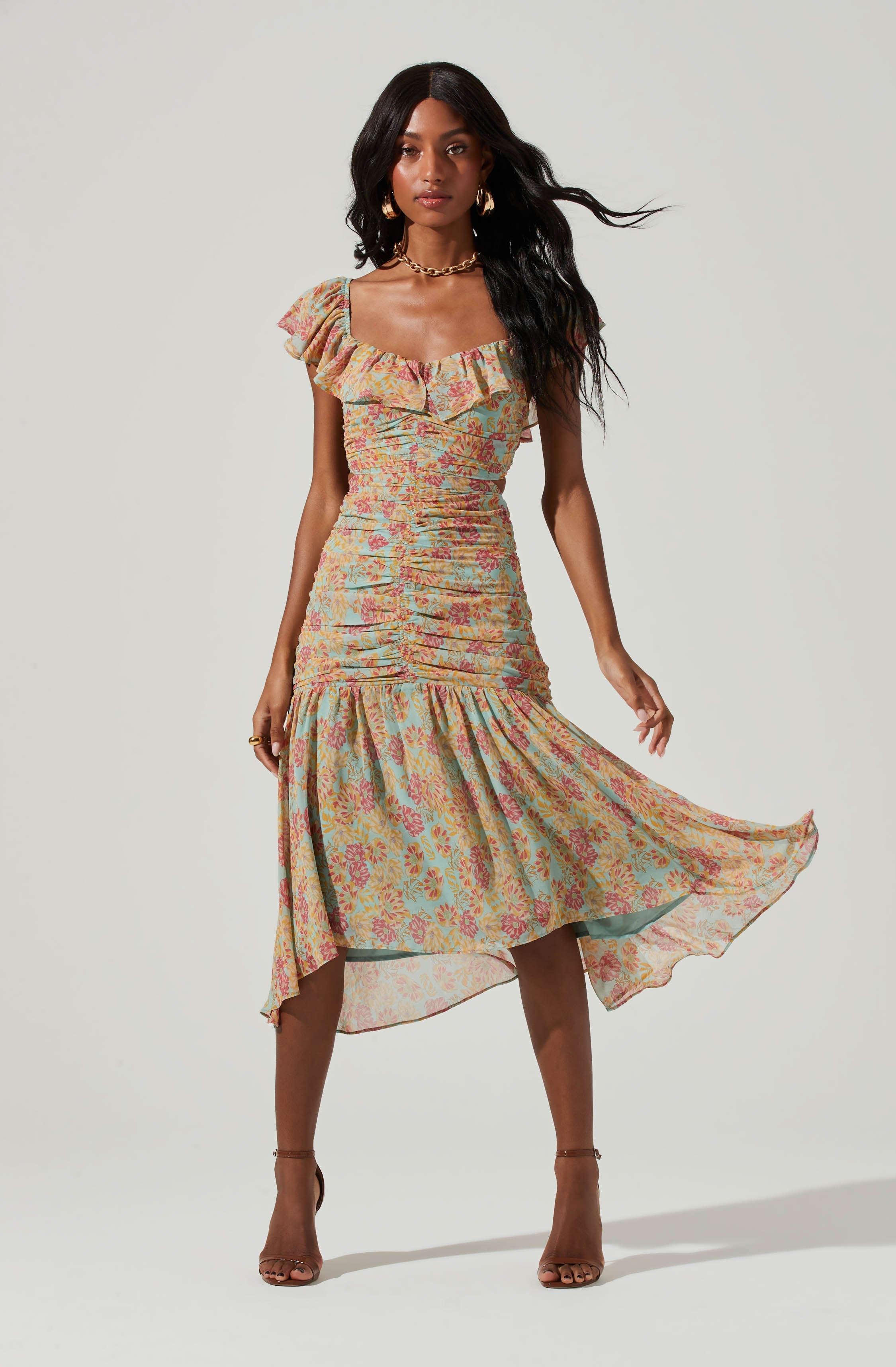 Mint and new arrivals coral dress