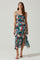 Gaia Floral Midi Dress