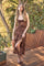Sticky add to cart - Gaia Burnout Midi Dress