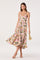 Sticky add to cart - Blythe Floral Plisse Midi Dress