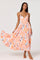 Sticky add to cart - Blythe Floral Plisse Midi Dress