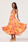 Sticky add to cart - Blythe Floral Plisse Midi Dress