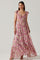 Sticky add to cart - Primrose Floral Strappy Back Maxi Dress