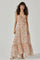 Sticky add to cart - Primrose Floral Strappy Back Maxi Dress
