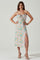 Avalee Floral Cutout Midi Dress