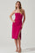 Geller Ruched Cutout Midi Dress