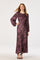 Sticky add to cart - Quinn Floral Cutout Maxi Dress
