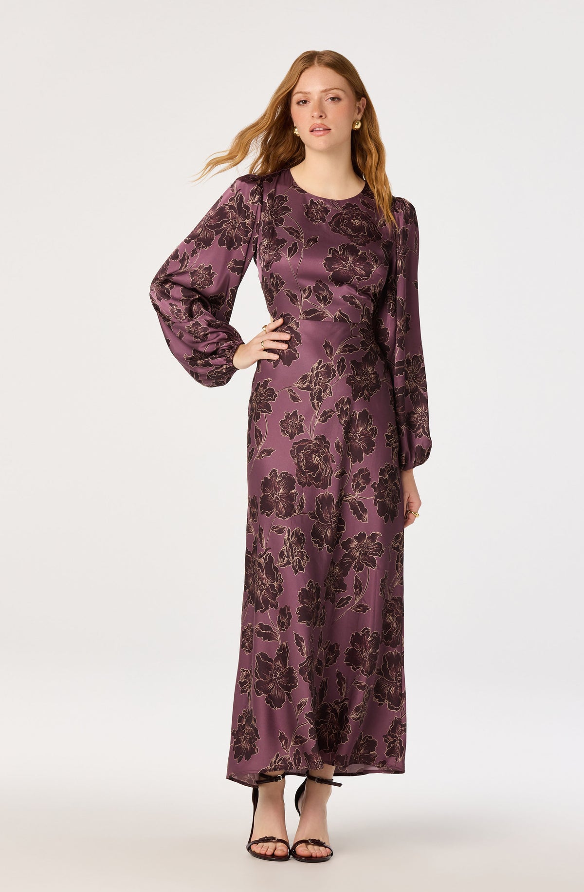 Quinn Floral Cutout Maxi Dress