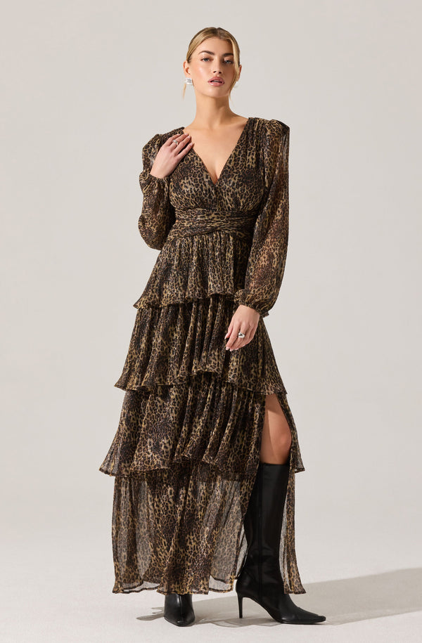 Anora Floral Tiered Maxi Dress - ASTR the Label