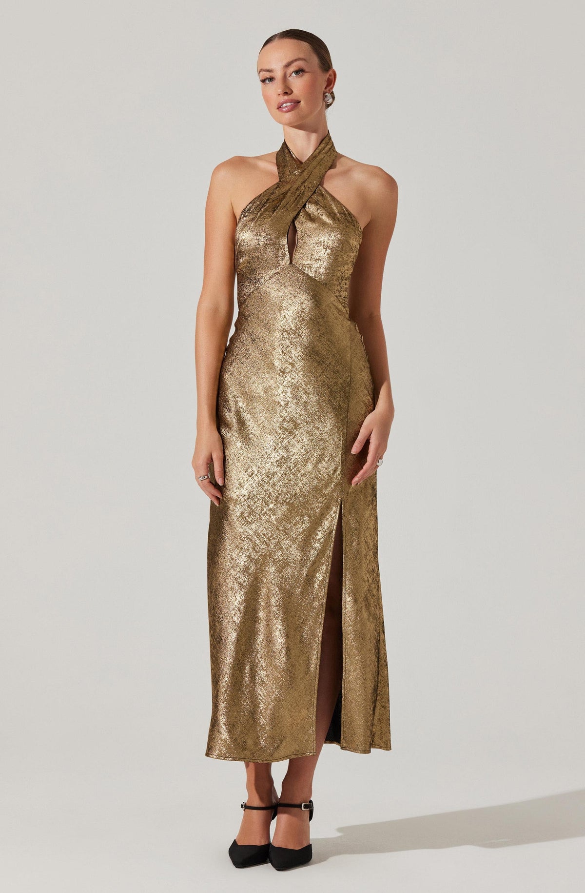 Marissa Halter Neck Midi Dress– ASTR the Label