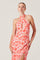 Sticky add to cart - Marissa Floral Halter Neck Dress
