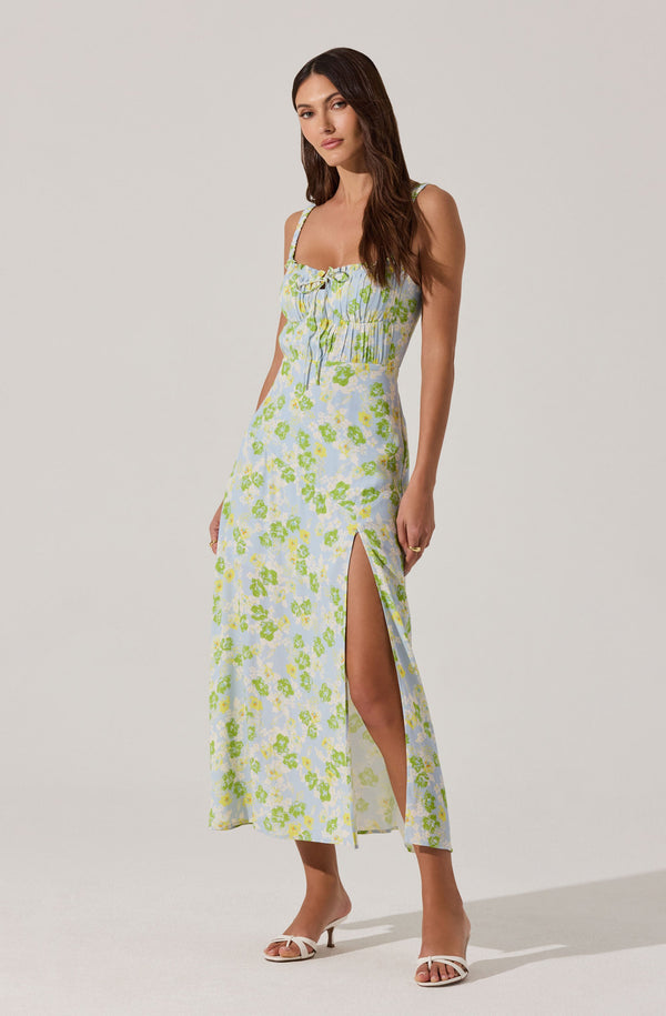 Elsie Floral Midi Dress ASTR the Label