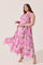 Sticky add to cart - Noya Floral Cutout Maxi Dress