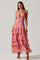 Sticky add to cart - Aneira Floral Tiered Maxi Dress