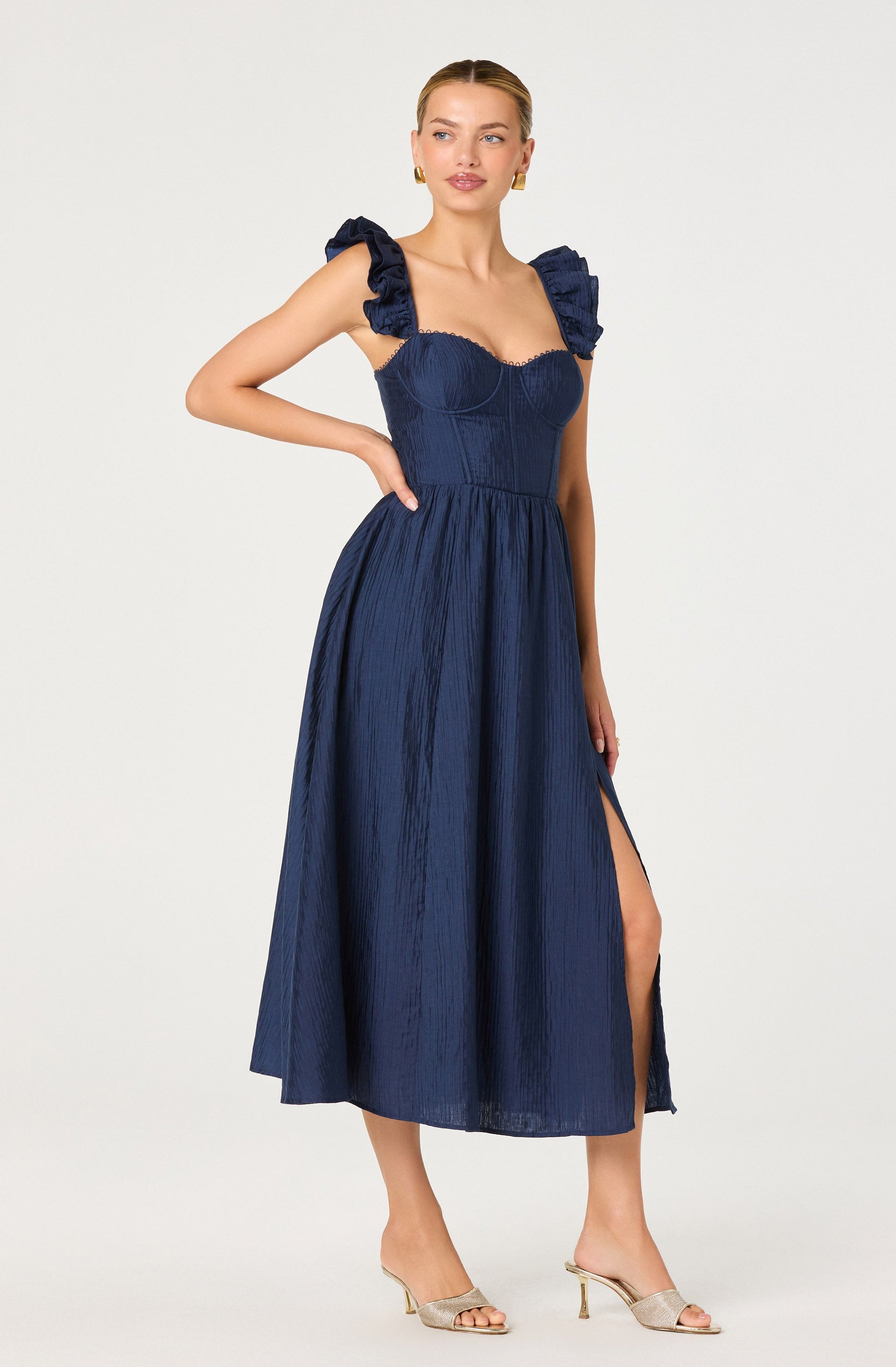 Wedelia Bustier Midi Dress - ASTR the Label