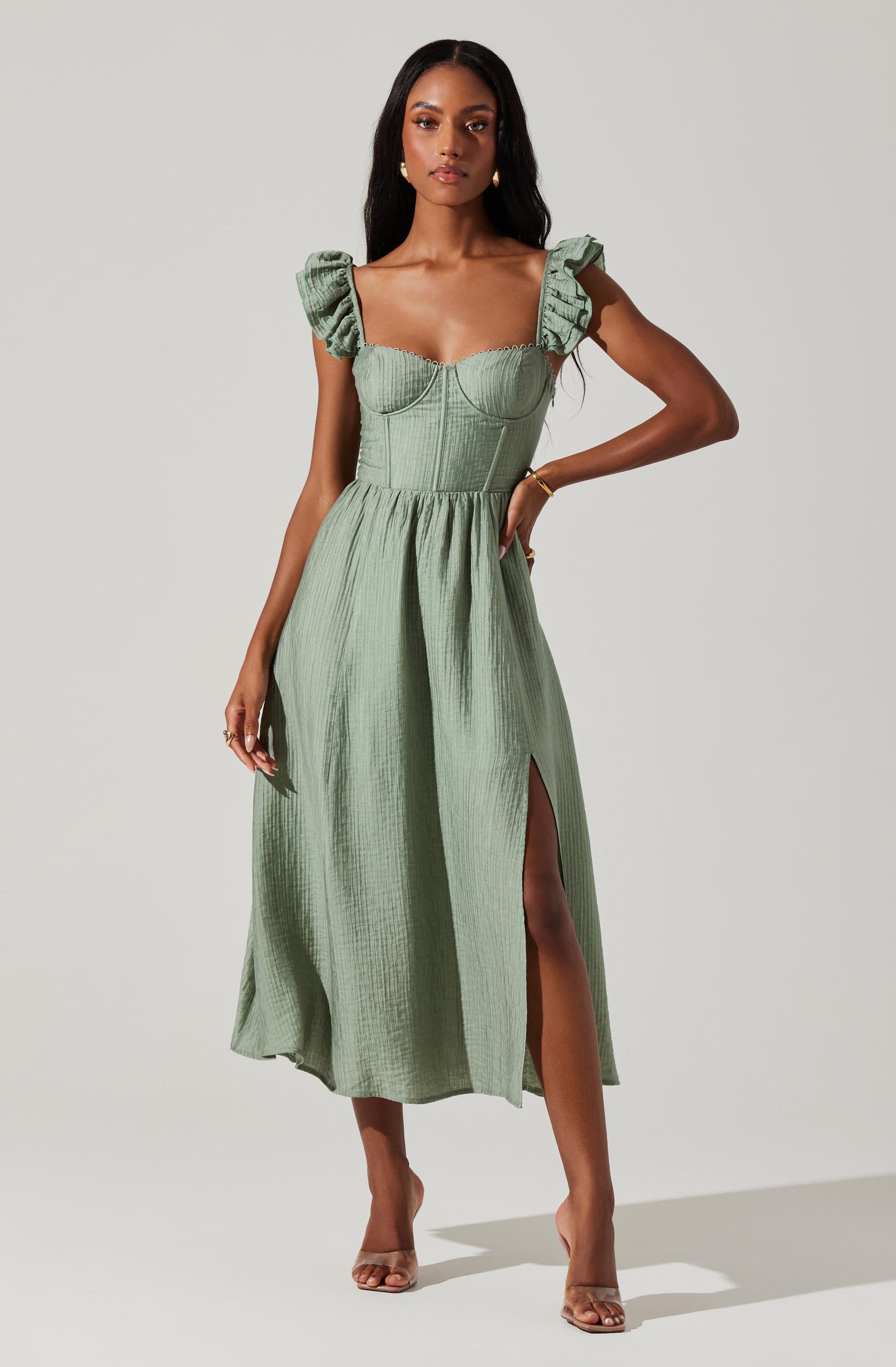 white christmas dresses ASTR The Label Wedelia Floral Dress – JO+CO