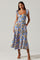 Sticky add to cart - Wedelia Floral Bustier Midi Dress