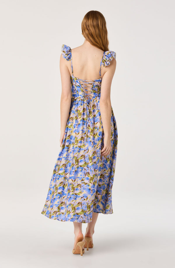 ASTR the Label Wedelia Dress in Blue ASTR the Label Wedelia Dress in Blue