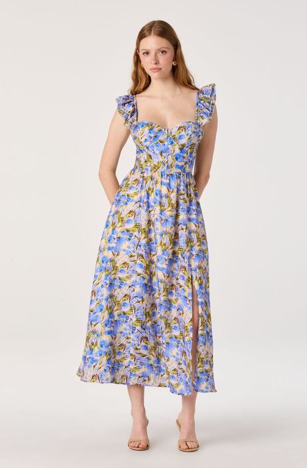 ASTR the Label Wedelia Dress in Blue