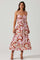 Suzy Abstract Print Midi Dress