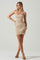 Amorina Ribbed Knit Mini Dress