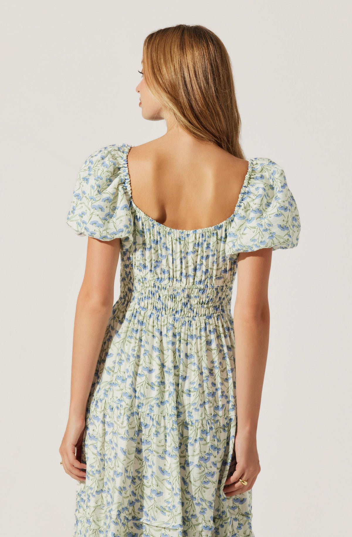 Florentina Floral Tiered Maxi Dress– ASTR the Label