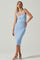 Crisanta Textured Midi Dress