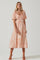 Talina Floral Cutout Midi Dress