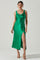 Sticky add to cart - Cristella Satin Midi Dress