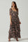 Sticky add to cart - Gracelynn Tiered Short Sleeve Floral Maxi Dress