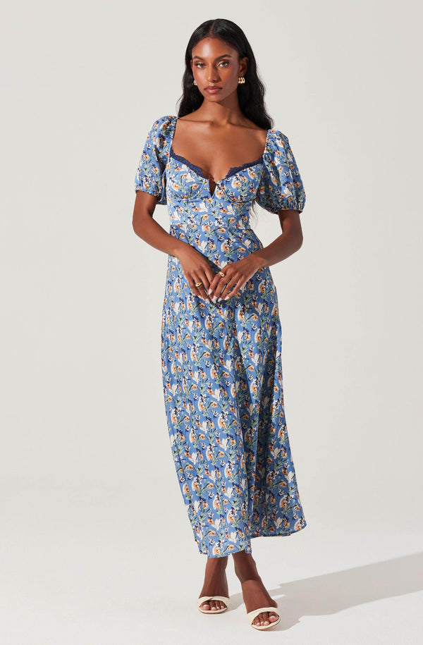 Sylvie Floral Bustier Maxi Dress ASTR the Label - Main Image