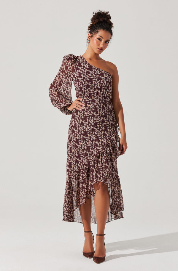 knee length dresses for ladies Woran Midi Dress main image 1