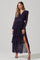 Danielle Metallic Tiered Ruffle Maxi Dress