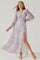 Seona Floral Long Sleeve Maxi Dress