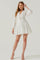 Sticky add to cart - Tayah Ruched Long Sleeve Mini Dress