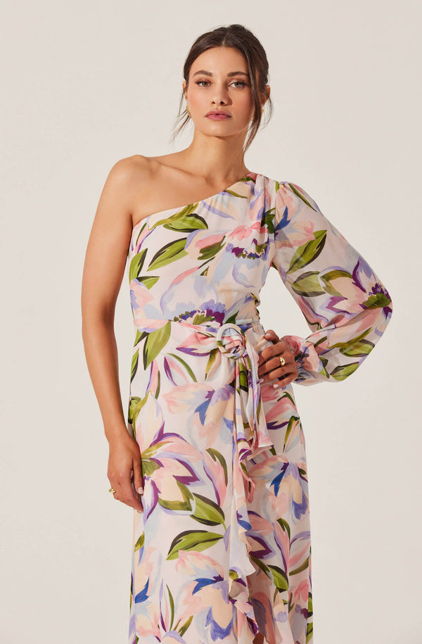 open lace back dress Amazon.com: PRETTYGARDEN Women's Summer Floral One Shoulder Maxi Dress Knot  Ruffle Boho Beach Vacation Wedding Guest Long Sun Dresses (Black  Multicolored Floral,Small) : Clothing, Shoes & Jewelry main image 0
