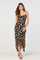 Sticky add to cart - Brisbane Asymmetrical Floral Midi Dress