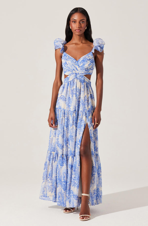 Fritillaria Floral Maxi Dress - ASTR the Label