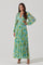 Sticky add to cart - Revery Floral Long Sleeve Maxi Dress