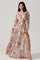 Sticky add to cart - Revery Floral Long Sleeve Maxi Dress