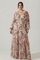 Sticky add to cart - Revery Floral Long Sleeve Maxi Dress