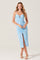 Sticky add to cart - Palmero Floral Ruched Midi Dress
