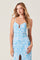 Sticky add to cart - Palmero Floral Ruched Midi Dress