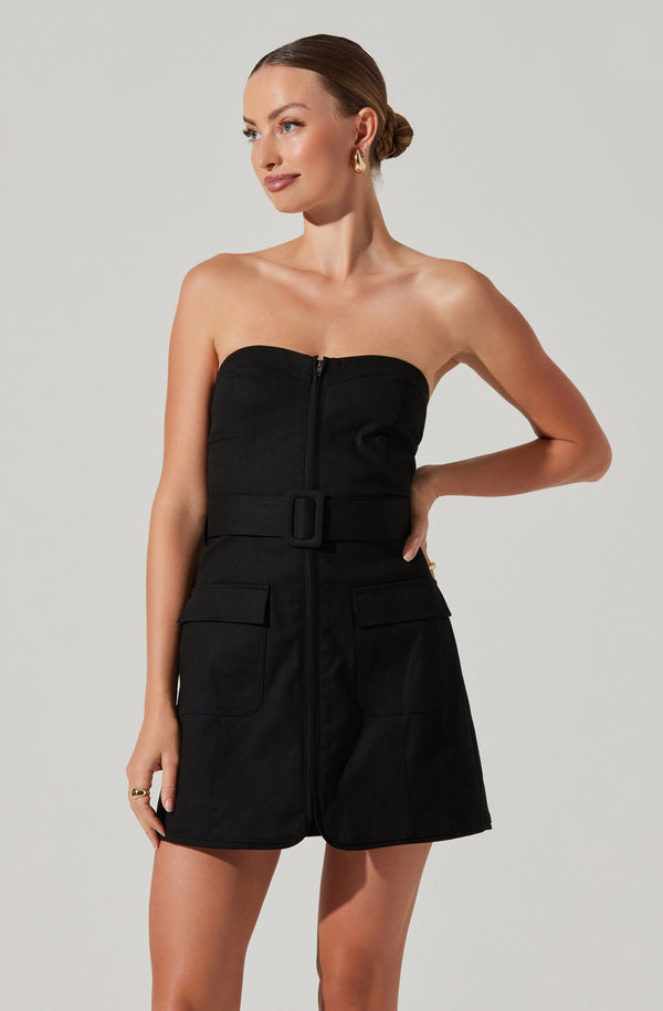 Deniz Strapless Mini Dress - ASTR the Label Deniz Strapless Mini Dress - ASTR the Label